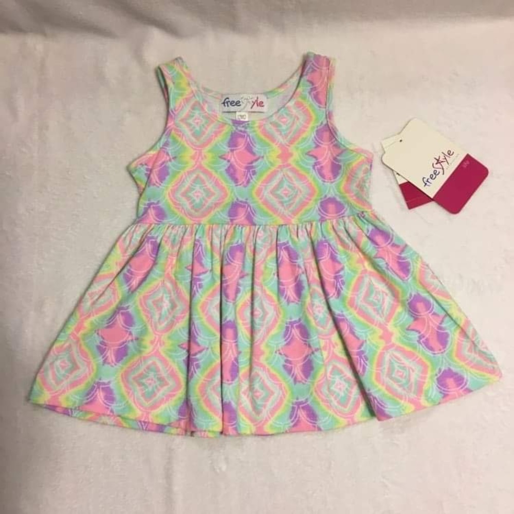 NWT Girls tie dye dress